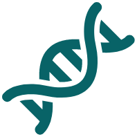 Plasminogen gene mutation icon